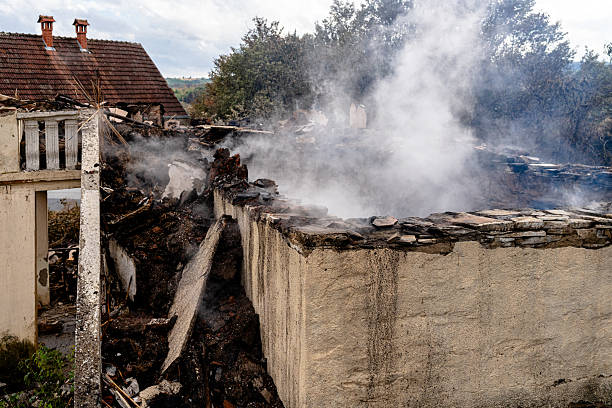 Professional Fire Damage Removal technician working in Henderson, KY